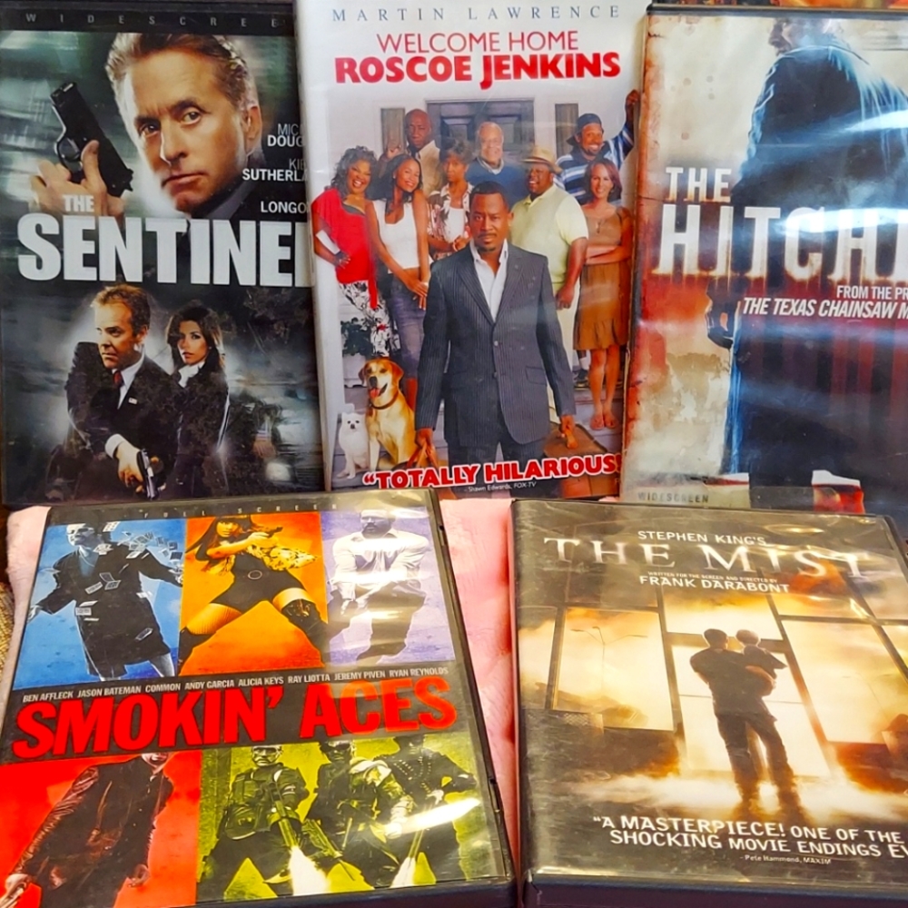 5 DVDs